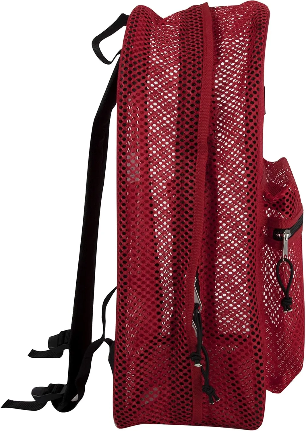 24 Pack Bulk Mesh Backpacks for School Kids, Adults, Beach, and Travel, 17" Mesh Backpacks in Bulk
