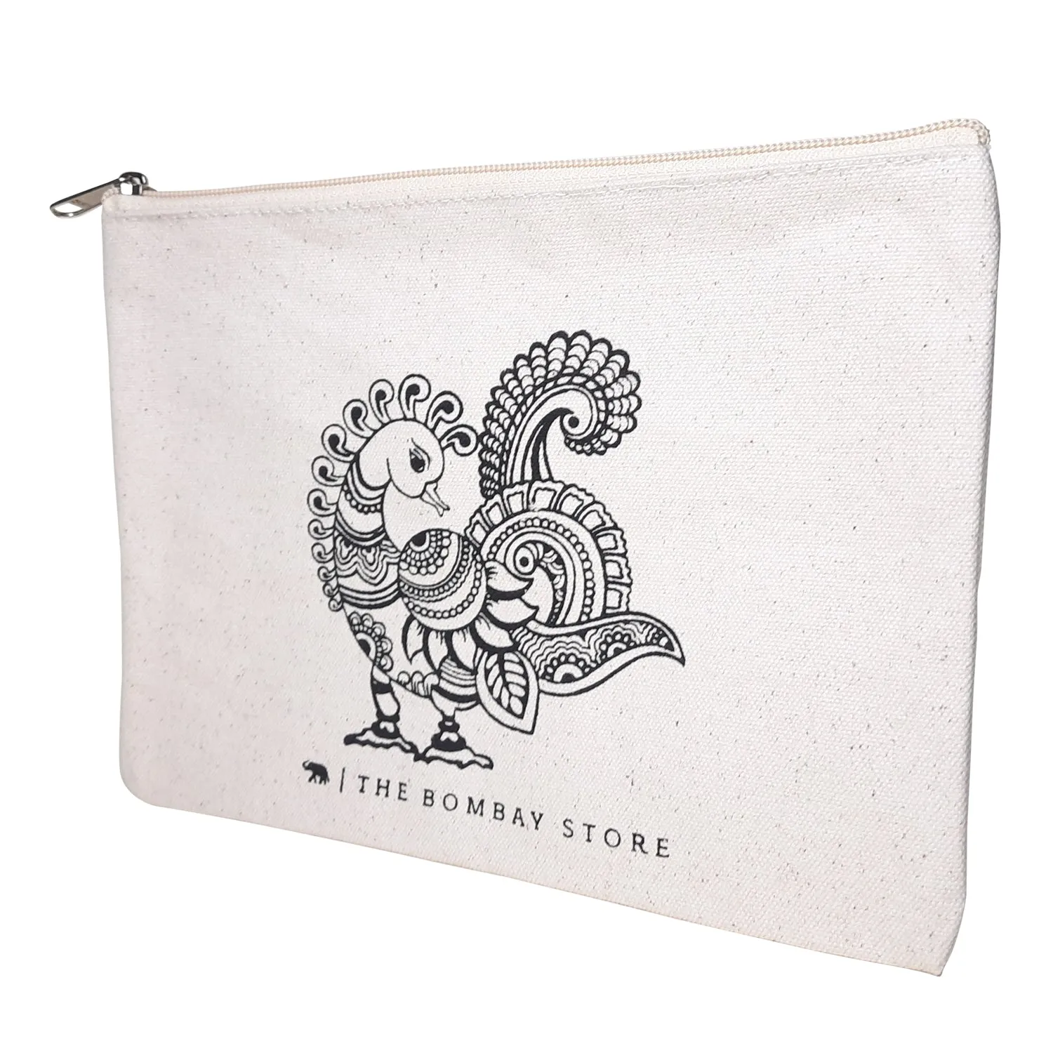 Annam Printed Cotton Pouch