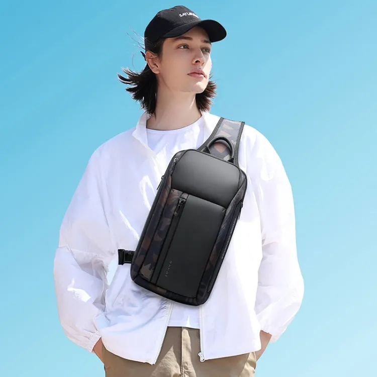 BANGE BG-7566 Oxford Fashion Waterproof Shoulder Chest Bag(Red)