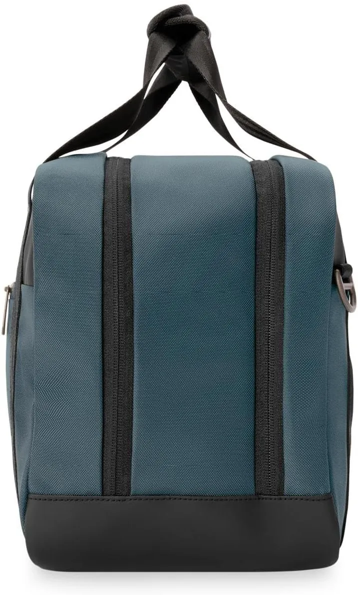 Briggs & Riley Underseat Cabin Bag - Carry On Luggage for Travel, Softside Bag for Men & Women, Self-Repairing Zippers, PVC-Coated Base, Fits up to 15" Laptop - ZDX Collection, Ocean