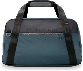 Briggs & Riley Underseat Cabin Bag - Carry On Luggage for Travel, Softside Bag for Men & Women, Self-Repairing Zippers, PVC-Coated Base, Fits up to 15" Laptop - ZDX Collection, Ocean