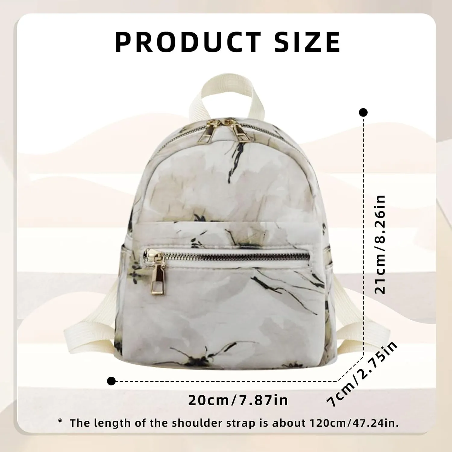 Casual Small Backpack, Nylon Backpack Purse for Women and Girls, Portable Mini Backpack Purse Mini Backpacks (style 1)