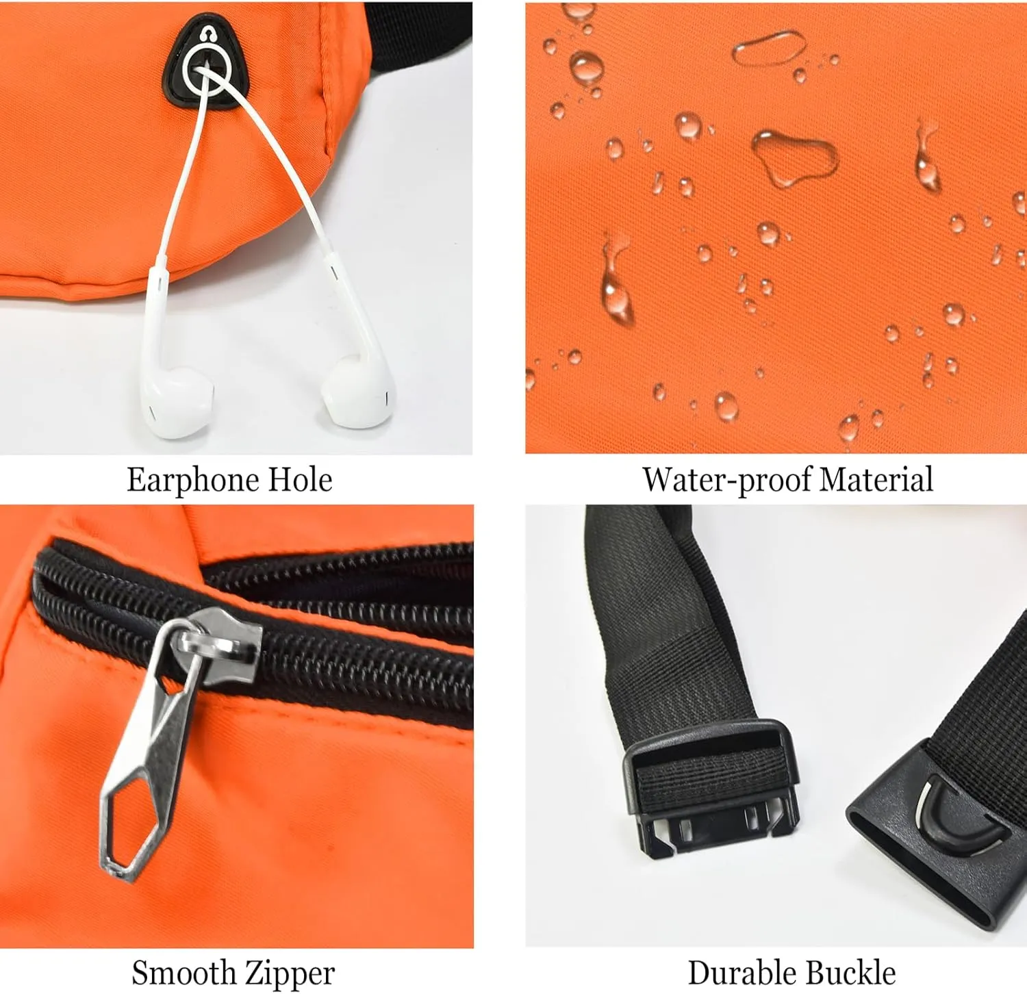 Fanny Pack for Women Men,Crossbody Fanny Pack Water Resistant Sports Waist Bag Pack, Belt Bag for Travel Hiking Running