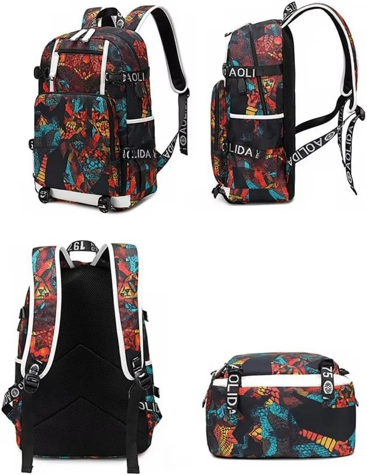 FANwenfeng Basketball Player GA34 Luminous Backpack Travel Backpack Fans Bag (Style 9)