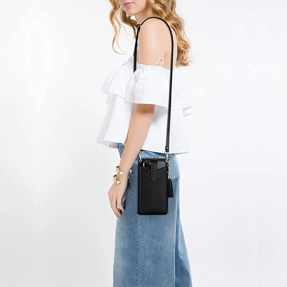 Peacocktion Small Crossbody Cell Phone Purse for Women, Lightweight Mini Small Crossbody Bags for Women with Card Slots